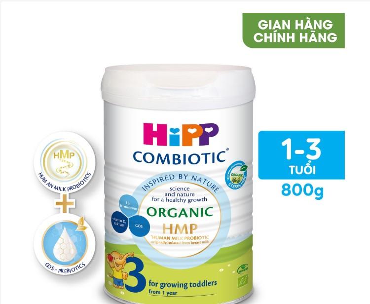Sữa bột công thức HiPP Organic Combiotic 3