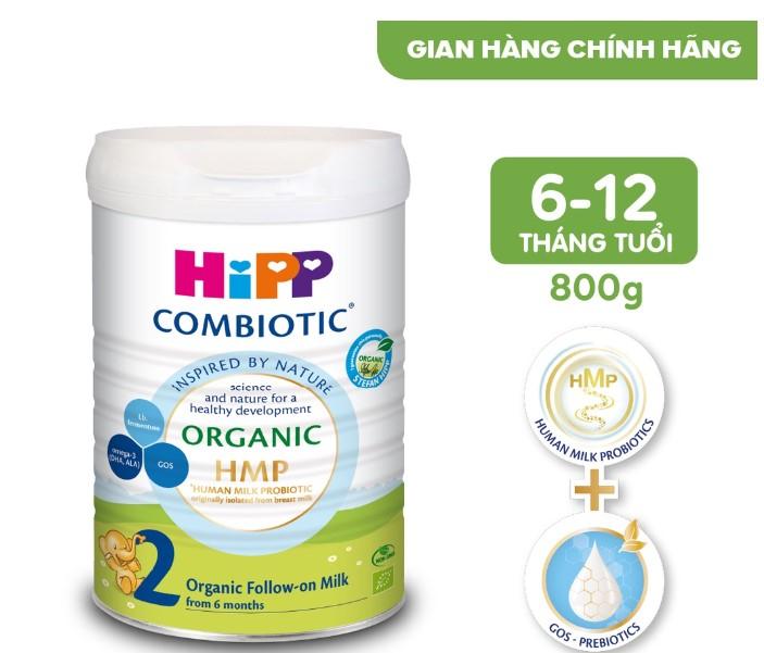 Sữa bột công thức HiPP Organic Combiotic 2