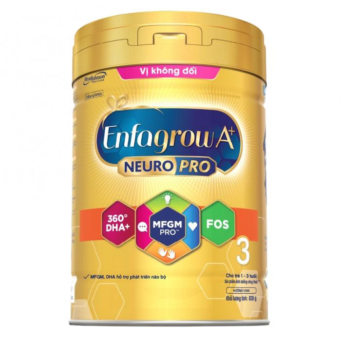 Sữa bột Enfagrow A+ Neuropro 3 - DHA & MFGM