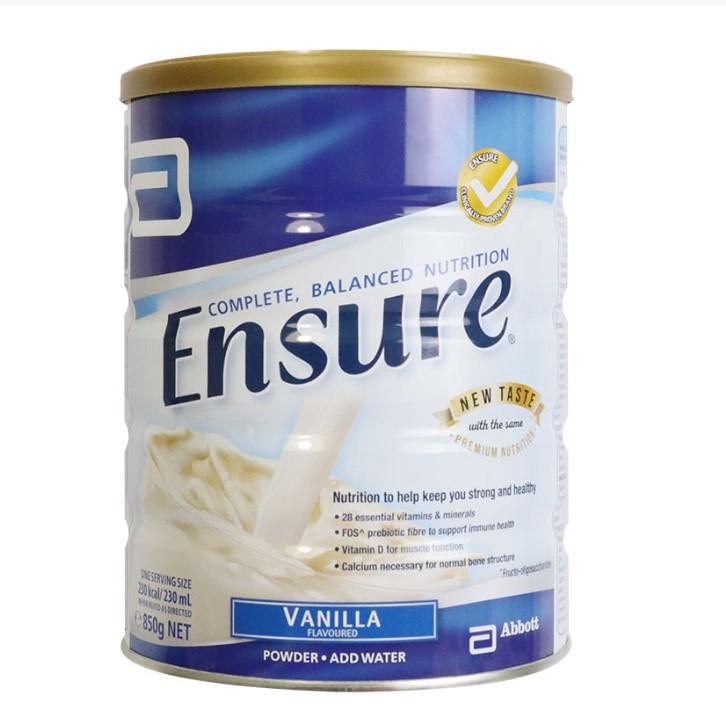 Sữa bột Ensure Abbott hương Vanila