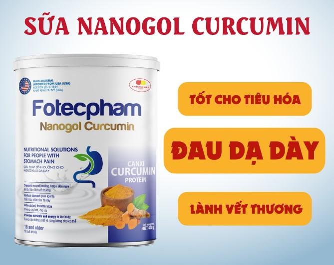 Sữa bột Fotecpham Nanogol Curcumin
