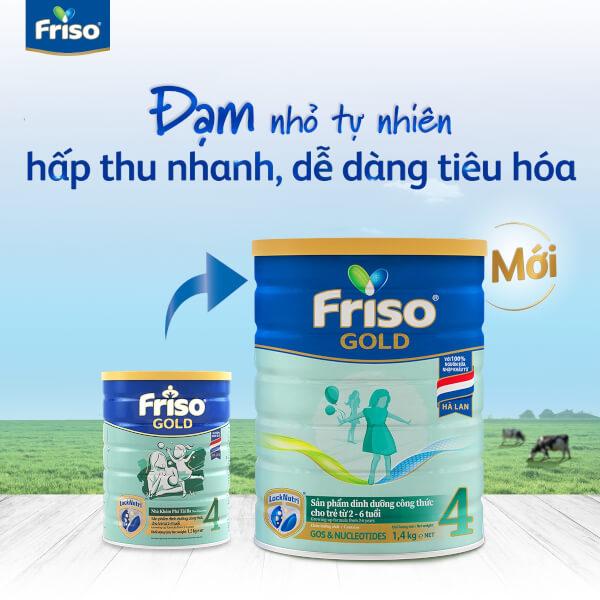 Sữa bột Friso Gold 4