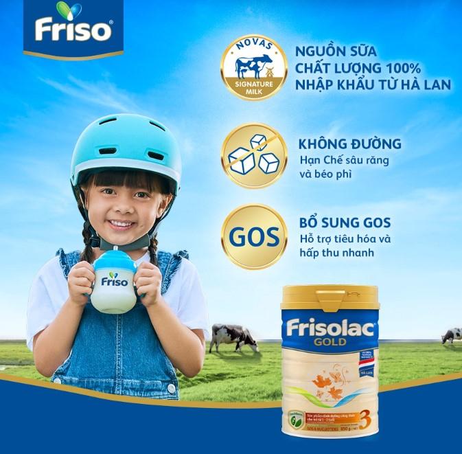 Sữa bột Frisolac Gold 3