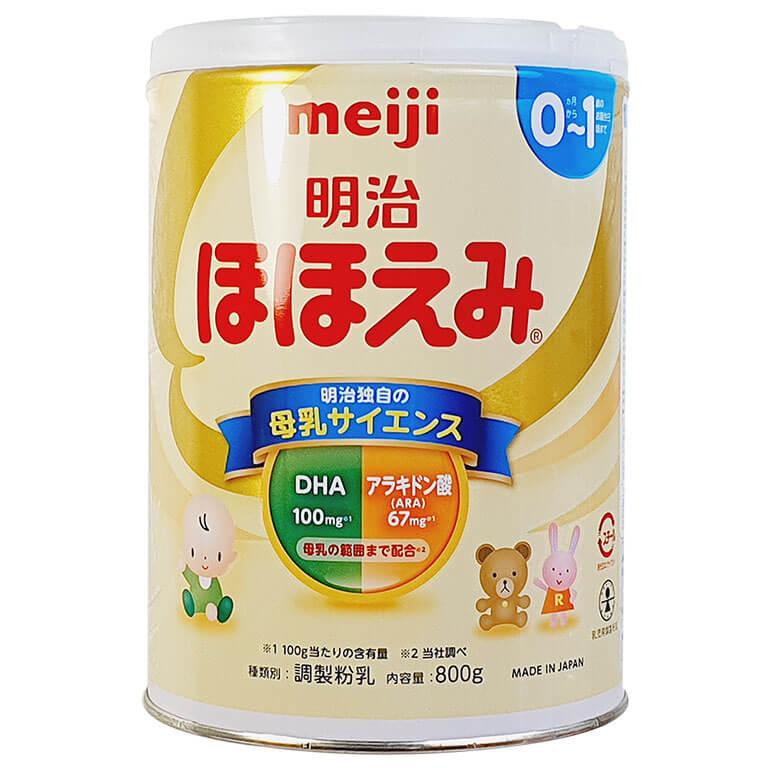 Sữa Meiji số 0 - 800gr (0-1 tuổi)