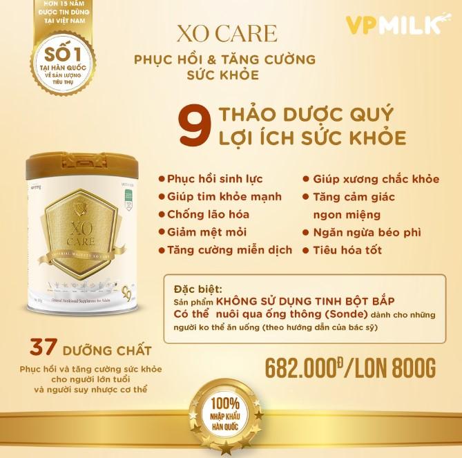 Sữa bột Namyang Imperial Majesty XO Care