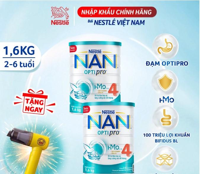 Sữa bột Nan Optipro 4