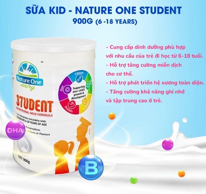 Sữa bột Nature One Dairy Student