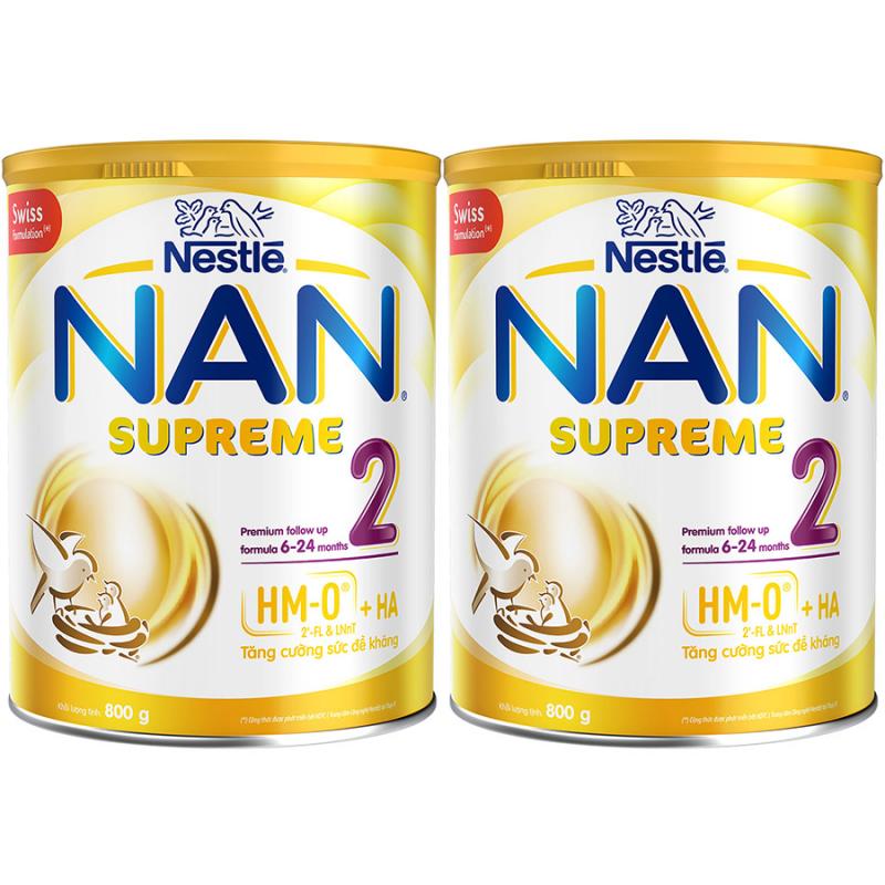 Sữa bột Nestlé NAN Supreme 2