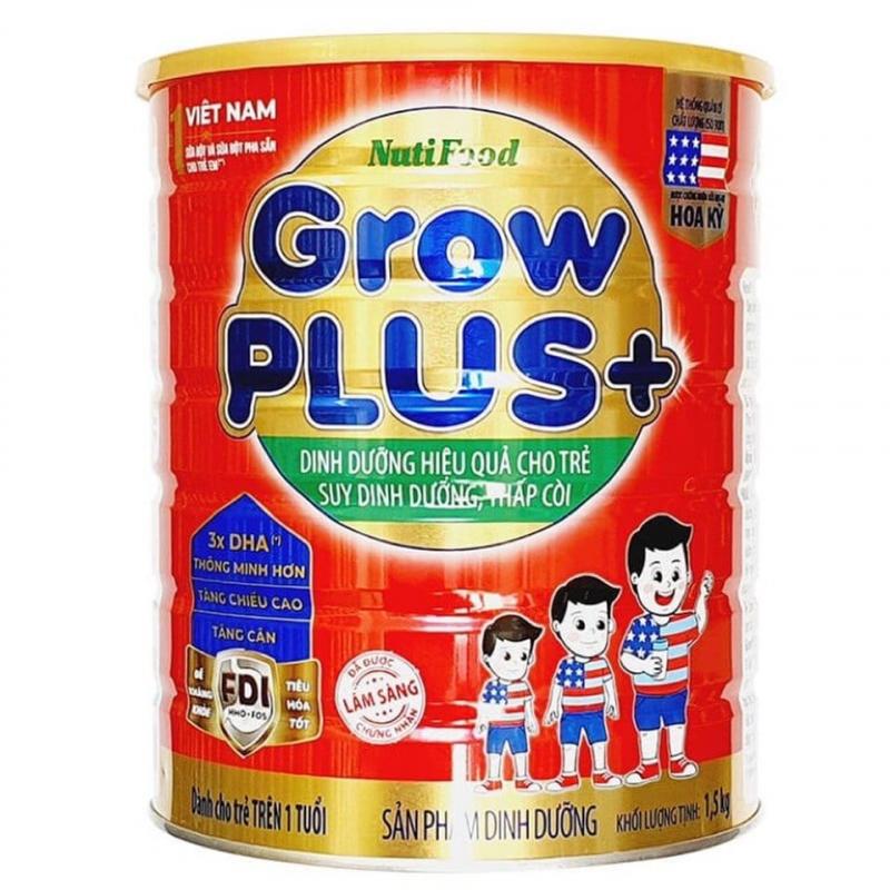 Sữa bột Nutifood GrowPLUS+