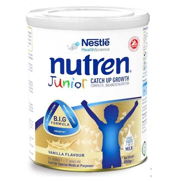 Sữa bột Nutren Junior cho trẻ từ 1-12 tuổi lon 850g
