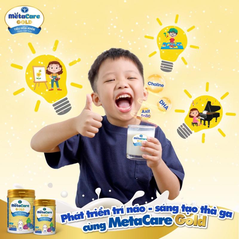 Sữa bột Nutricare Metacare Gold 1+