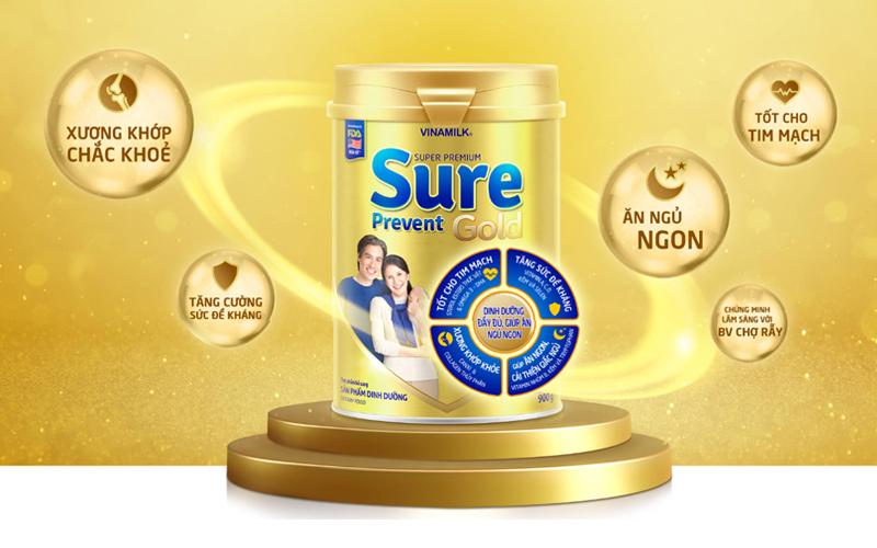 Sữa bột Sure Prevent Gold