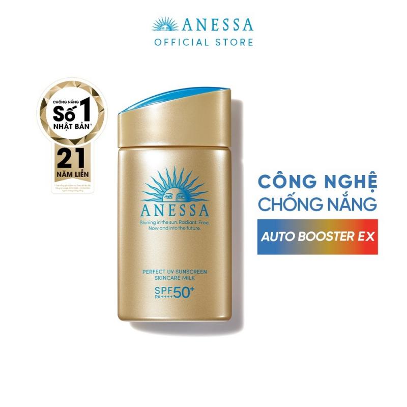 Sữa chống nắng bảo vệ hoàn hảo Anessa Perfect UV Sunscreen Skincare Milk 60ml