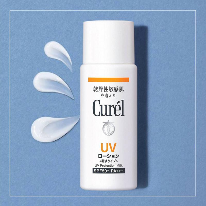 Sữa chống nắng Curel UV Protection Milk SPF 50+ PA+++