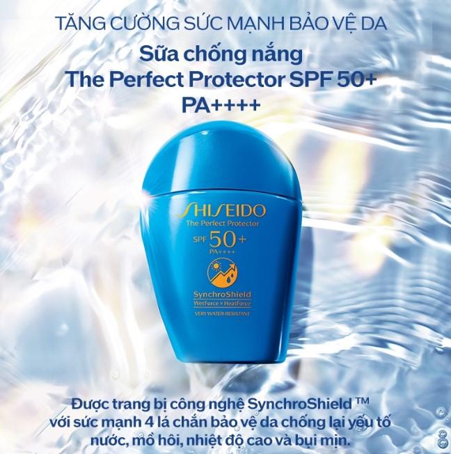 Sữa chống nắng Shiseido GSC The Perfect Protector SPF50+