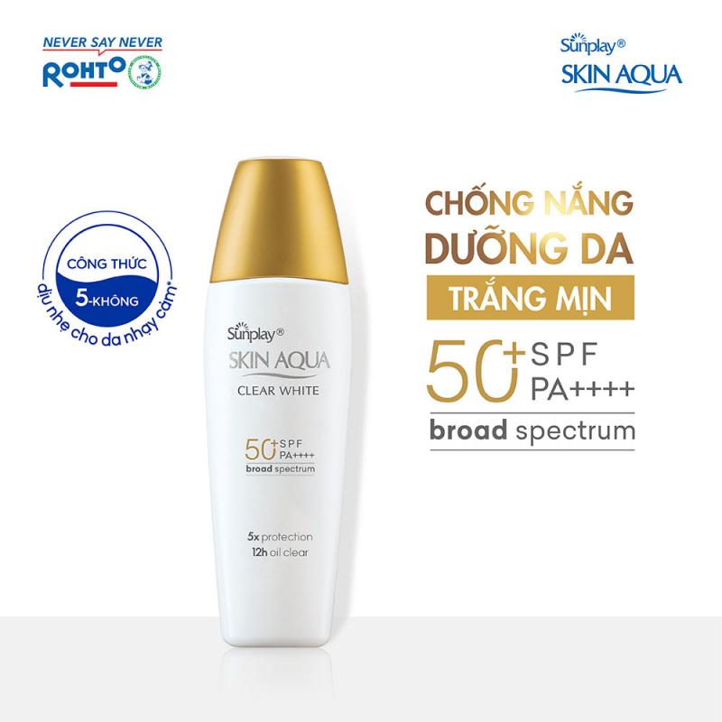Sữa chống nắng Sunplay Skin Aqua Clear White SPF 50+, PA++++