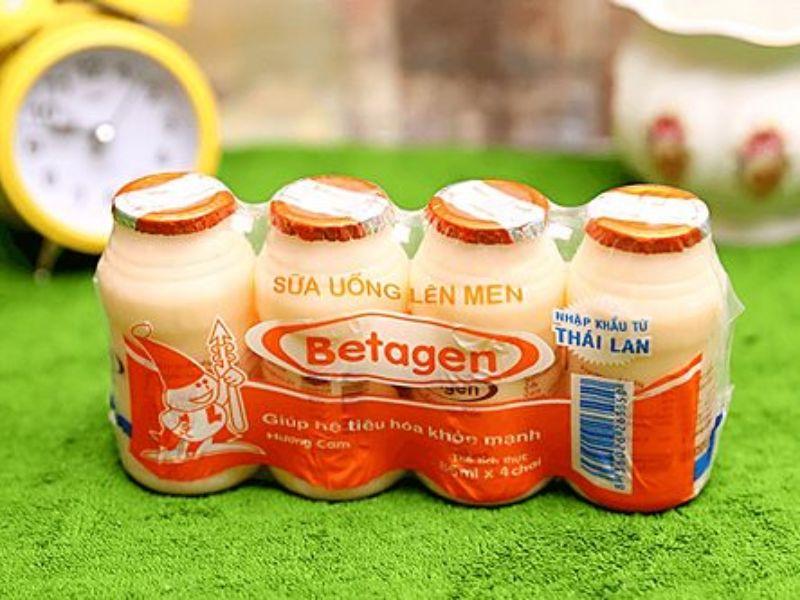 Sữa chua uống Betagen hương cam