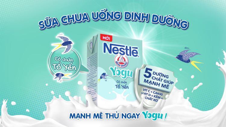 Sữa chua uống dinh dưỡng Nestlé YOGU