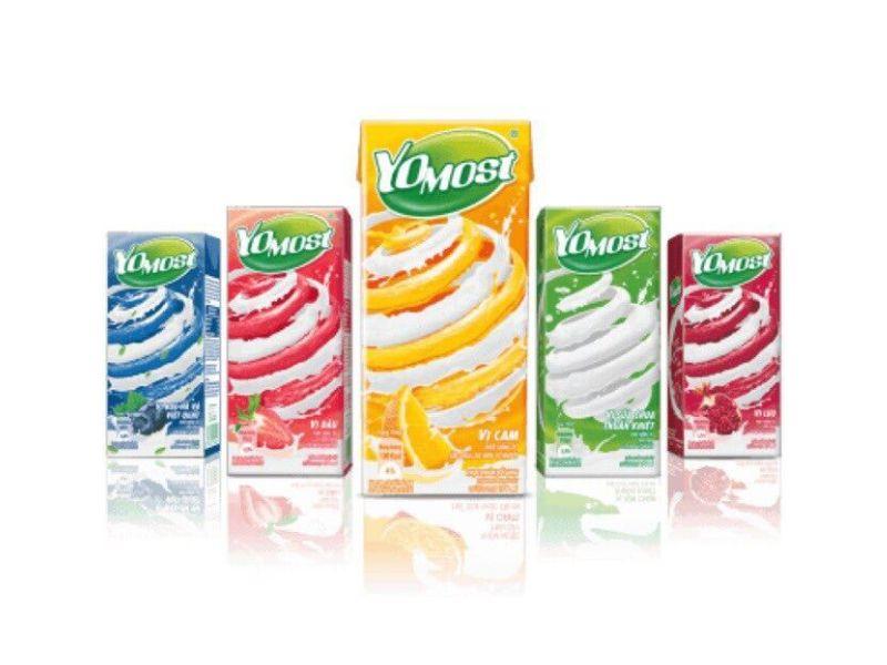 Các loại sữa chua uống Yomost