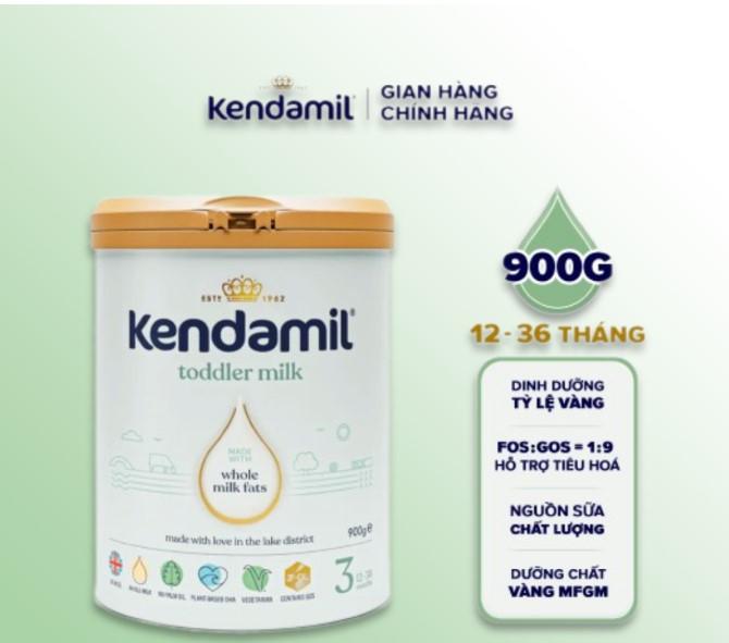 Sữa công thức nguyên kem Kendamil số 3