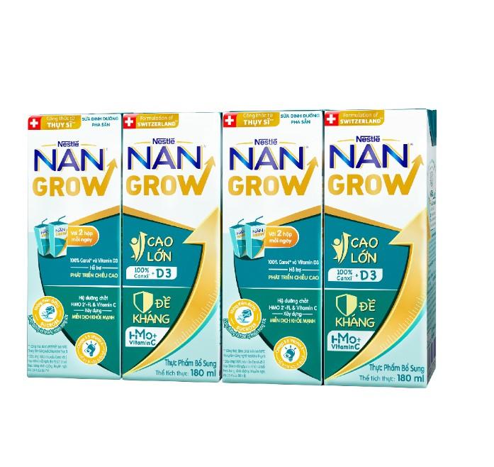 Sữa công thức pha sẵn Nestlé NanGrow