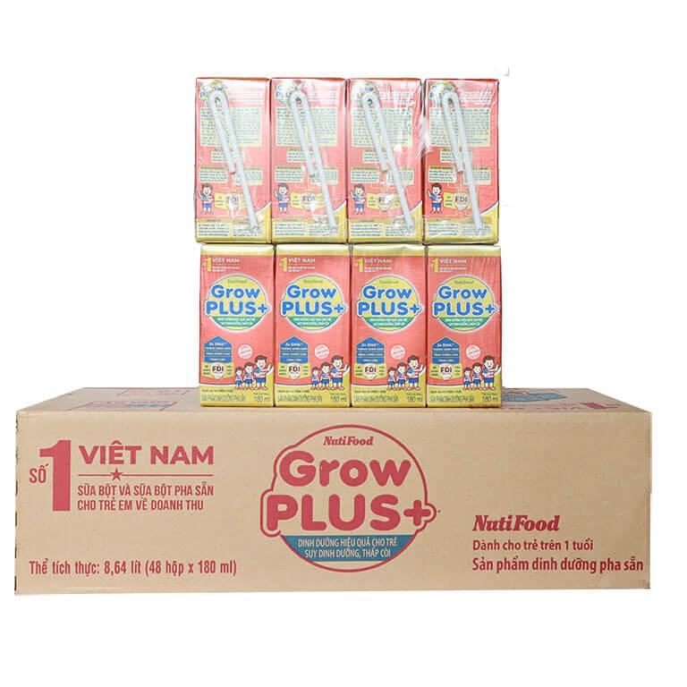 Sữa công thức pha sẵn Nuti Grow Plus+