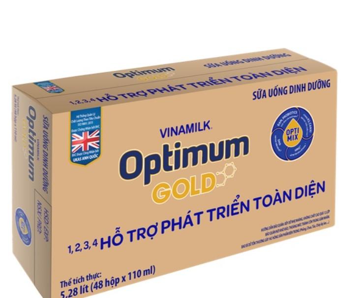 Sữa công thức pha sẵn Vinamilk Optimum Gold