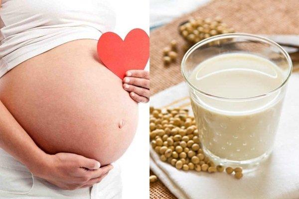 Sữa đậu nành tốt cho mẹ bầu