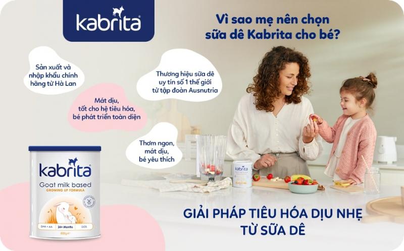 Sữa dê Kabrita