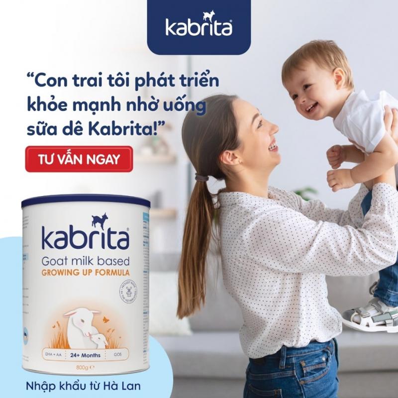Hàng triệu bà mẹ đã tin dùng sữa dê Kabrita giúp bé tiêu hóa và hấp thu tốt để phát triển khỏe mạnh. Còn bạn thì sao?