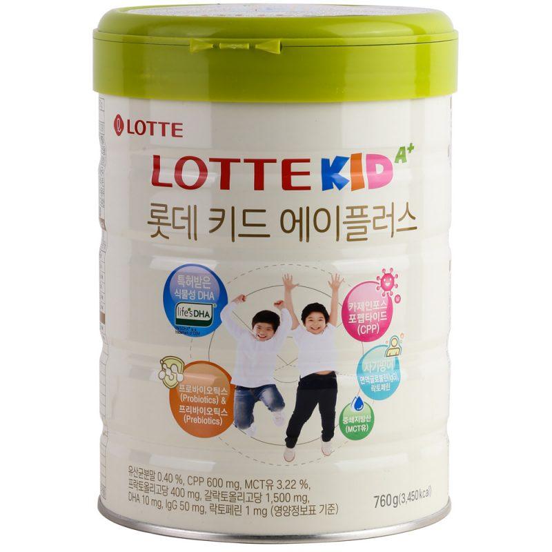 ﻿Sữa dê Lotte Kid A+