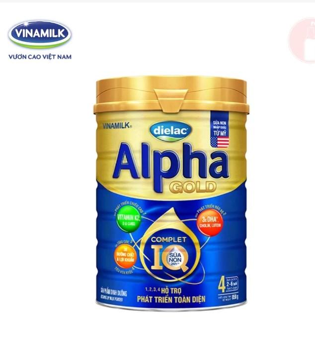 Sữa Dielac Alpha Gold 4 tăng đề kháng