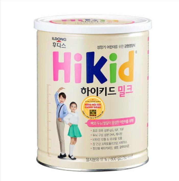 Sữa Hikid Hàn Quốc tăng chiều cao