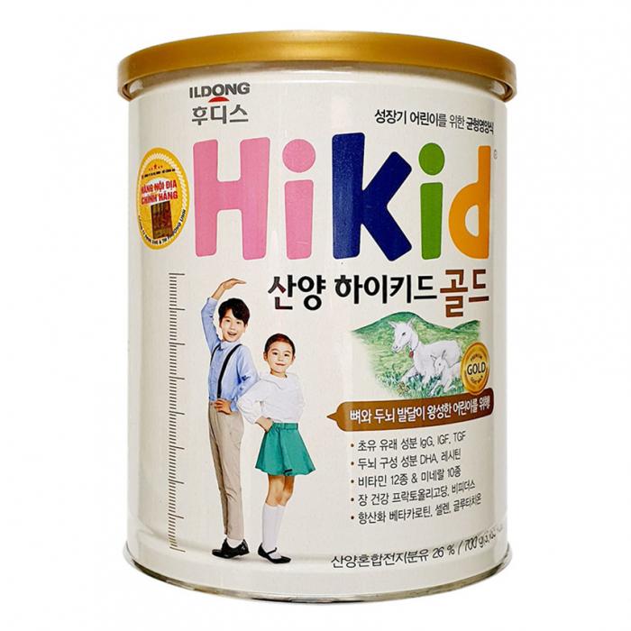 Sữa dê Hikid Hàn Quốc cho bé 1-9 tuổi