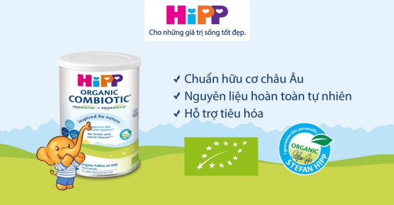 ﻿﻿Sữa Hipp số 1 Combiotic Organic (0-6 tháng)