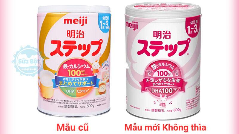 Sữa meiji lon cho bé từ 1-3 tuổi 800g