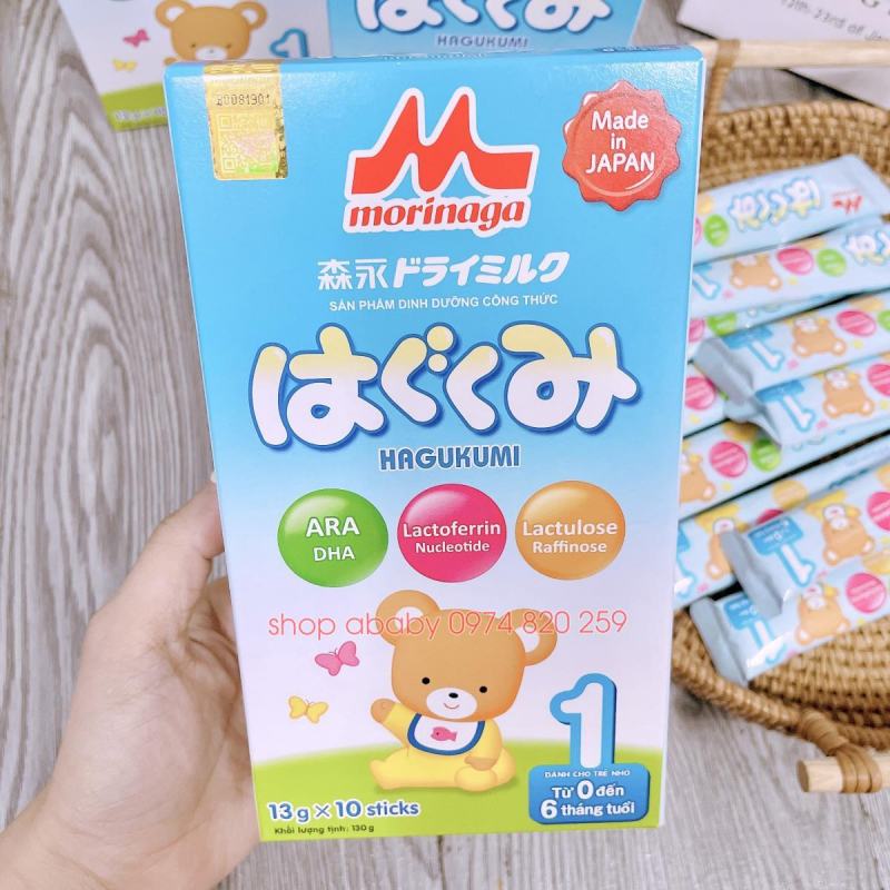 Sữa Morinaga Số 1 Hagukumi Nhật Bản
