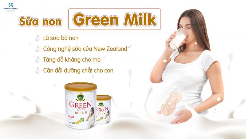 Sữa non mẹ bầu Green Milk
