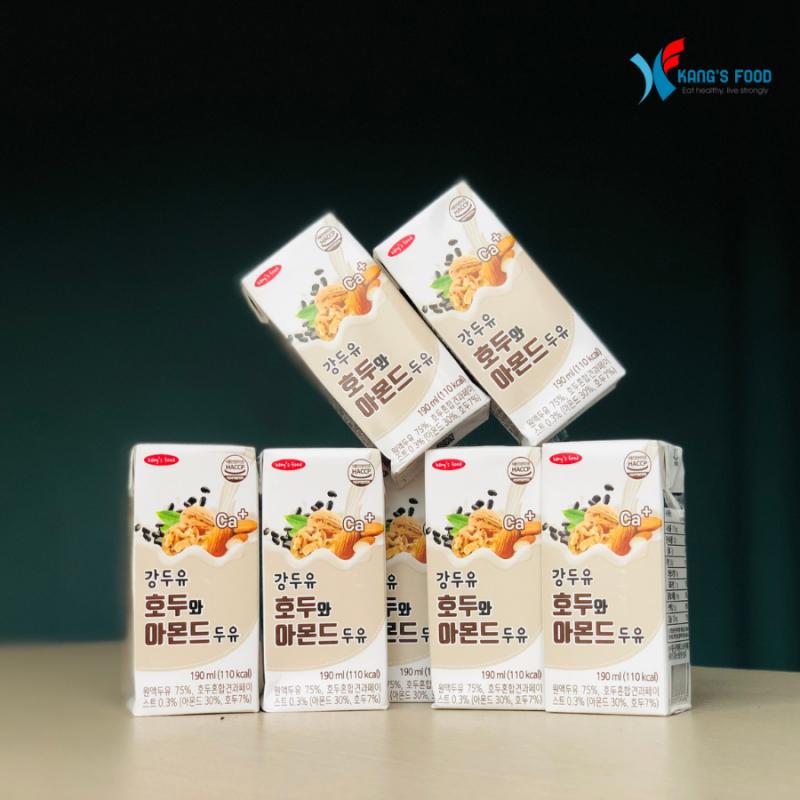 Sữa óc chó hạnh nhân đậu đen Hàn Quốc Kangfood