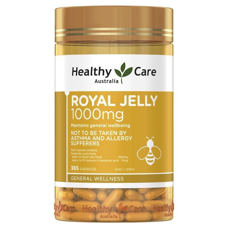 Sữa ong chúa Healthy Care Royal Jelly 1000mg