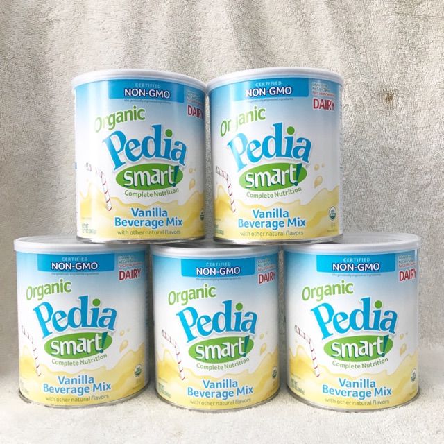 Sữa ﻿Organic Pedia Smart vị Vani 360gr dành cho trẻ từ 1 tuổi – 13 tuổi
