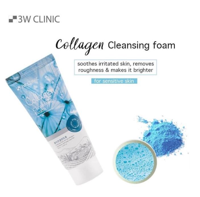 Sữa rửa mặt 3W Clinic Collagen