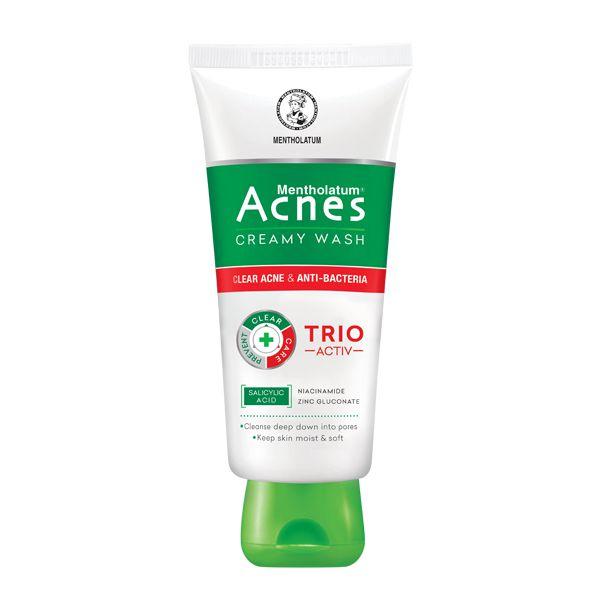Acnes Creamy Wash – Sữa rửa mặt ngừa mụn