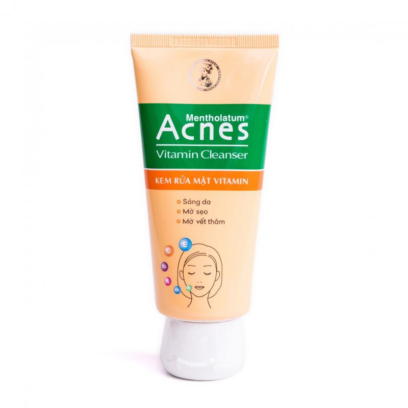 Sữa rửa mặt Acnes Vitamin phù hợp với mọi loại da