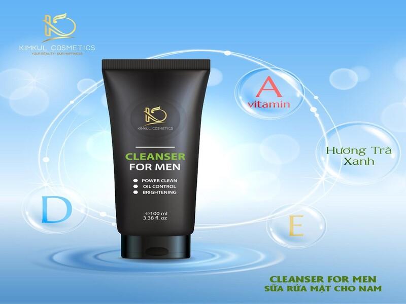 Sữa rửa mặt cho Nam KimKul Cleanser For Men