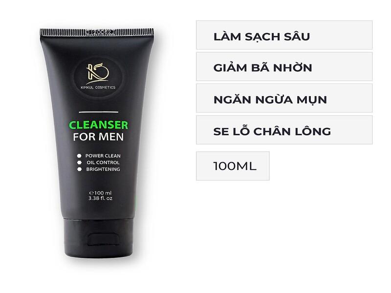 Sữa rửa mặt cho Nam KimKul Cleanser For Men