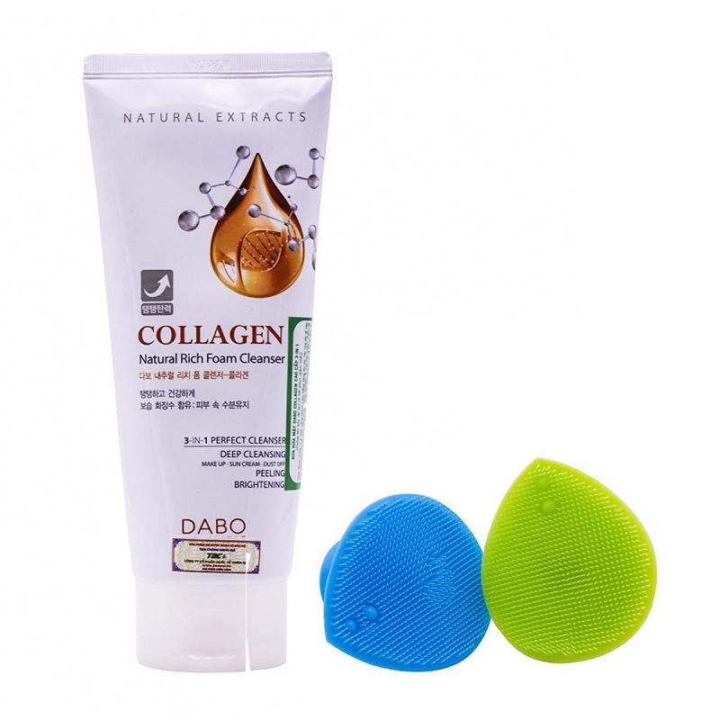 Sữa rửa mặt Collagen 3in1 Dabo