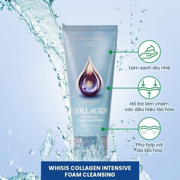 Sữa rửa mặt Collagen Whisis