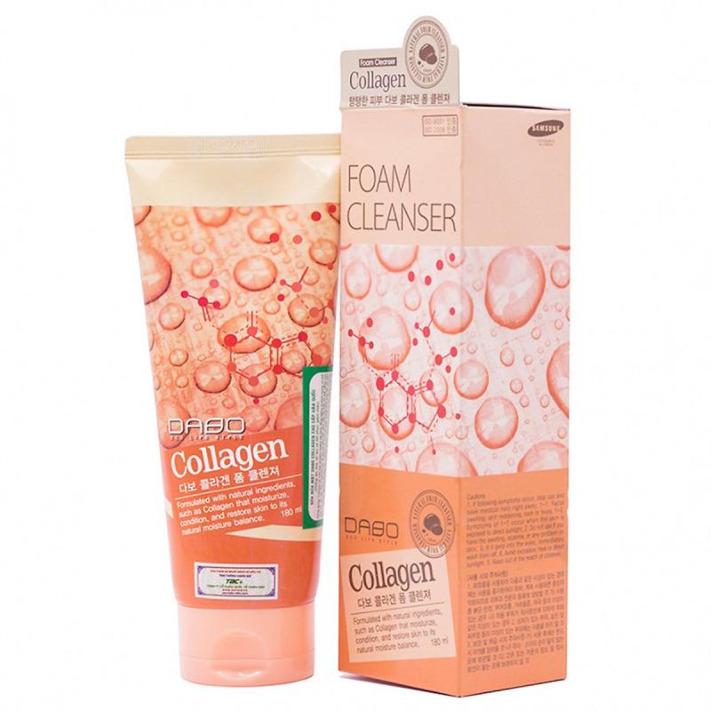 Sữa rửa mặt Dabo Foam Cleanser Collagen