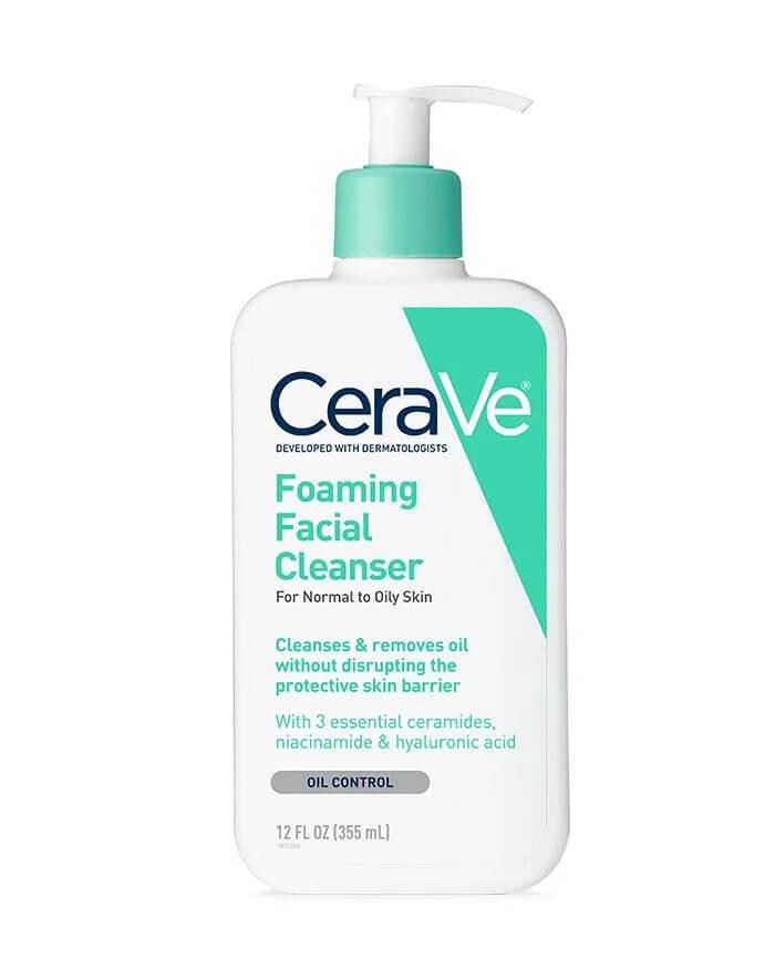 Sữa rửa mặt tạo bọt Cerave Foaming Facial Cleanser